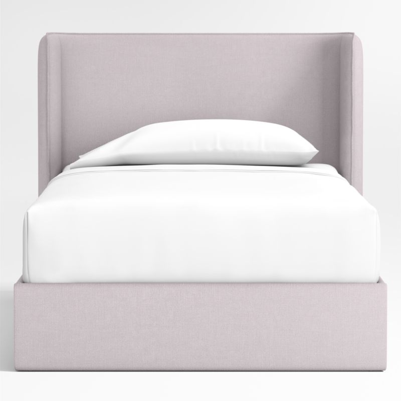 Noa Shelter Lilac Upholstered Kids Twin Storage Bed - image 1 of 4