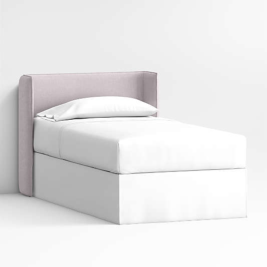 Noa Shelter Lilac Upholstered Kids Twin Headboard