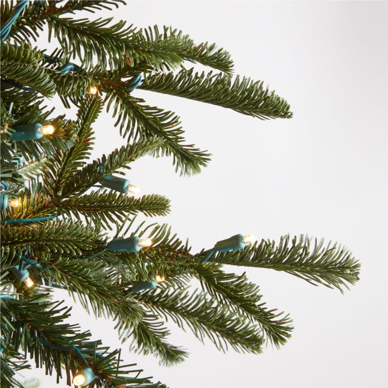 Potted Holiday Star Fir Tree White LED, Large 7.5' - image 4 of 9