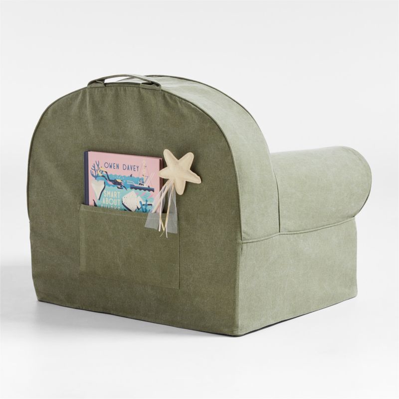 Large Cyprus Green Kids Lounge Nod Chair Cover - image 5 of 6