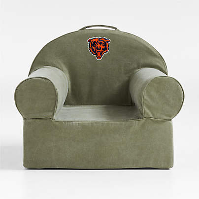 NFL Chicago Bears Large Cyprus Green Organic Cotton Kids Lounge Nod Chair