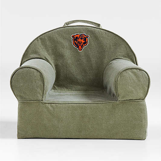 NFL Chicago Bears Small Cyprus Green Organic Cotton Kids Lounge Nod Chair