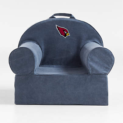NFL Arizona Cardinals Large Deep Indigo Organic Cotton Kids Lounge Nod Chair