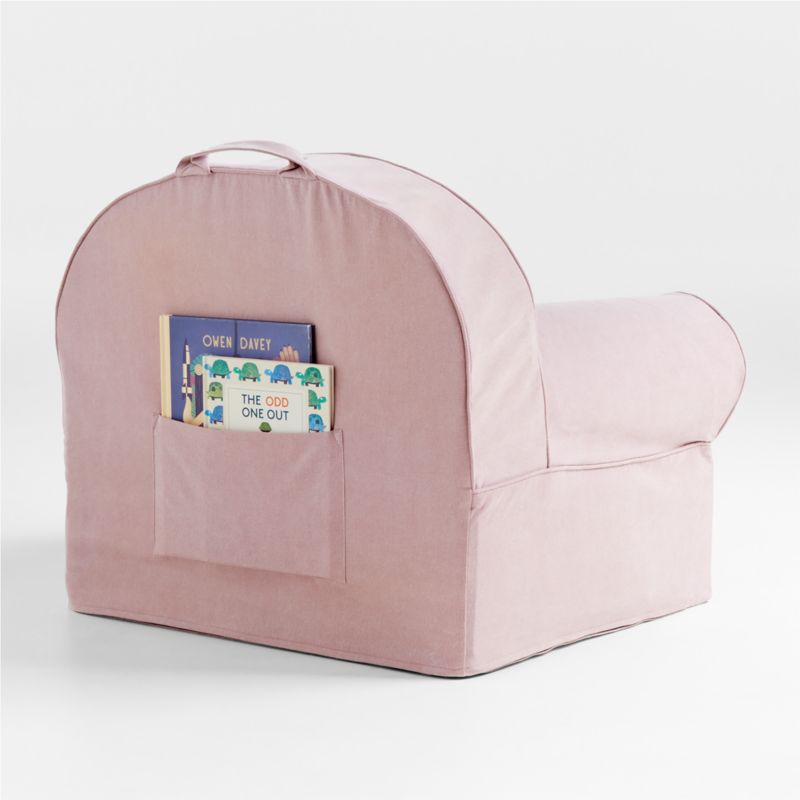 Large Lilac Mauve Kids Lounge Nod Chair Cover - image 5 of 6