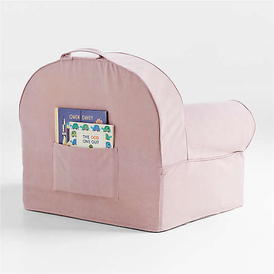 Large Lilac Mauve Kids Lounge Nod Chair Cover