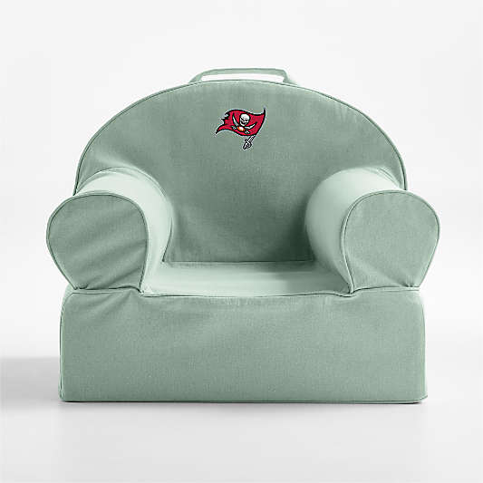 NFL Tampa Bay Buccaneers Small Volta Teal Organic Cotton Kids Lounge Nod Chair