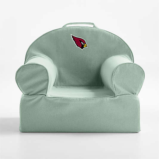 NFL Arizona Cardinals Small Volta Teal Organic Cotton Kids Lounge Nod Chair