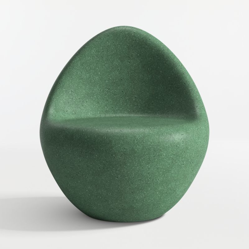 Nogu Emerald Concrete Outdoor Lounge Chair - image 3 of 7
