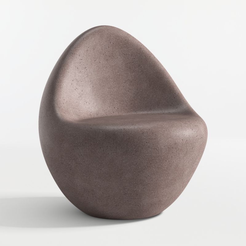 Nogu Emerald Concrete Outdoor Lounge Chair - image 1 of 7