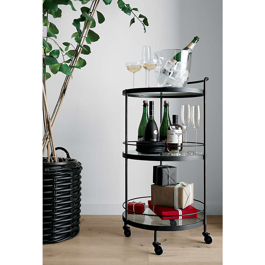 Perry Glass Wine Bucket + Reviews | Crate & Barrel