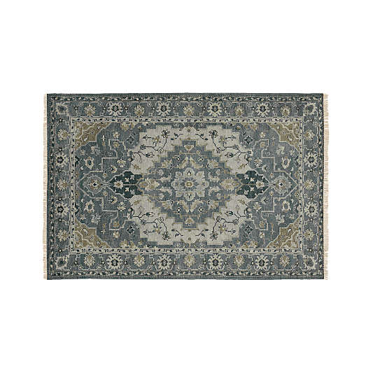 Nola Blue Persian Style Rug 6'x9'