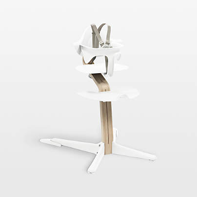 Stokke ® Nomi ® Natural/White 3-in-1 Convertible Baby High Chair