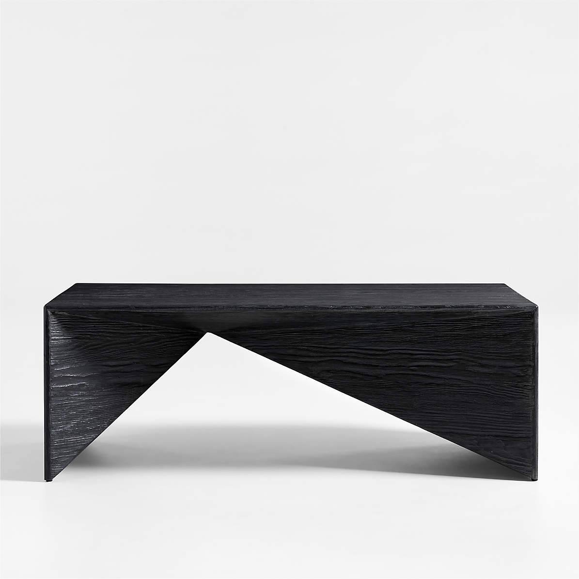 charcoal wood coffee table