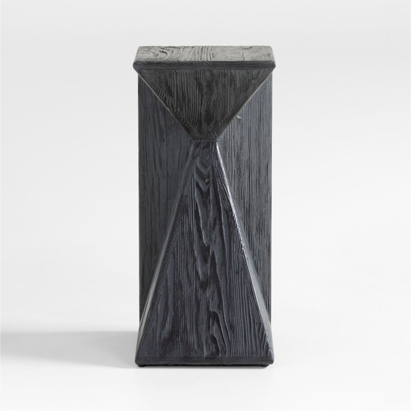 Nord Charcoal Wood End Table