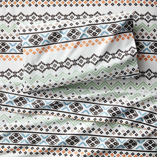 Nordic Flannel Toddler Sheet Set