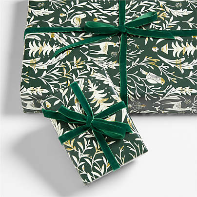 Nordic Forest Holiday Gift Wrap