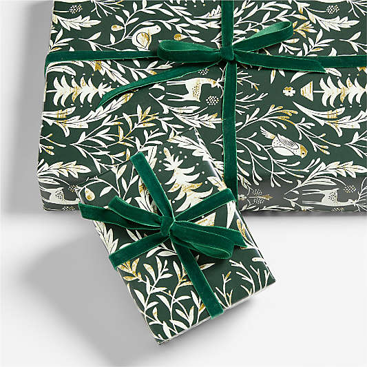 Nordic Forest Holiday Gift Wrap