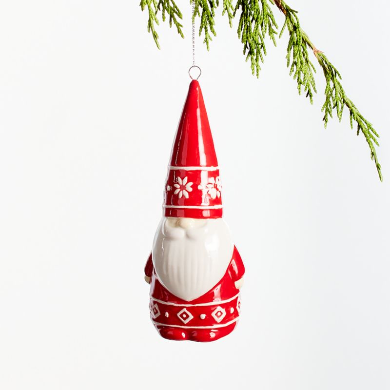 Nordic Gnome Christmas Tree Ornament - image 0 of 3