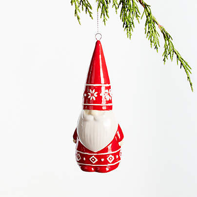 Nordic Gnome Christmas Tree Ornament, Set of 4