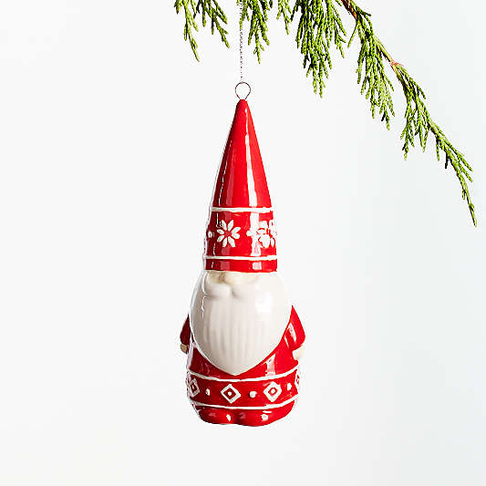 Nordic Gnome Christmas Tree Ornament, Set of 4