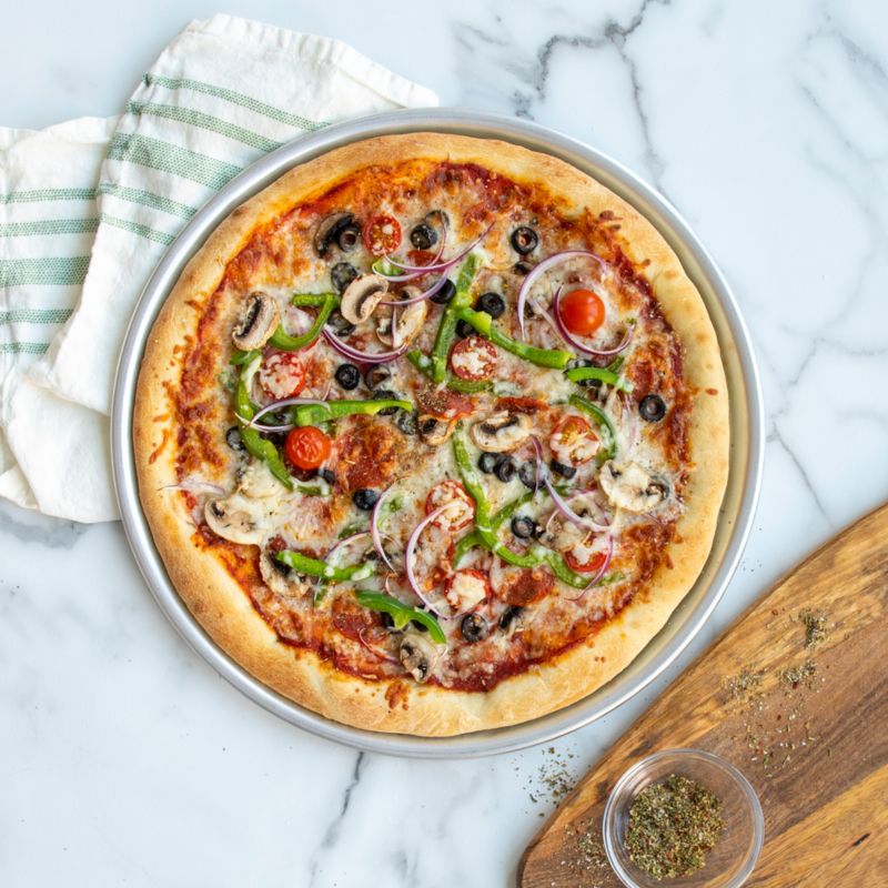 Nordic Ware Naturals 14" Traditional Pizza Pan - image 1 of 5