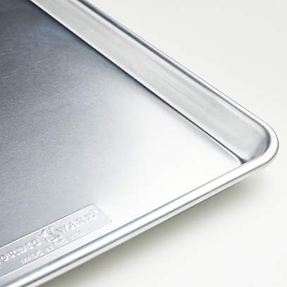 Crate & Barrel Silver Quarter Sheet Pan + Reviews