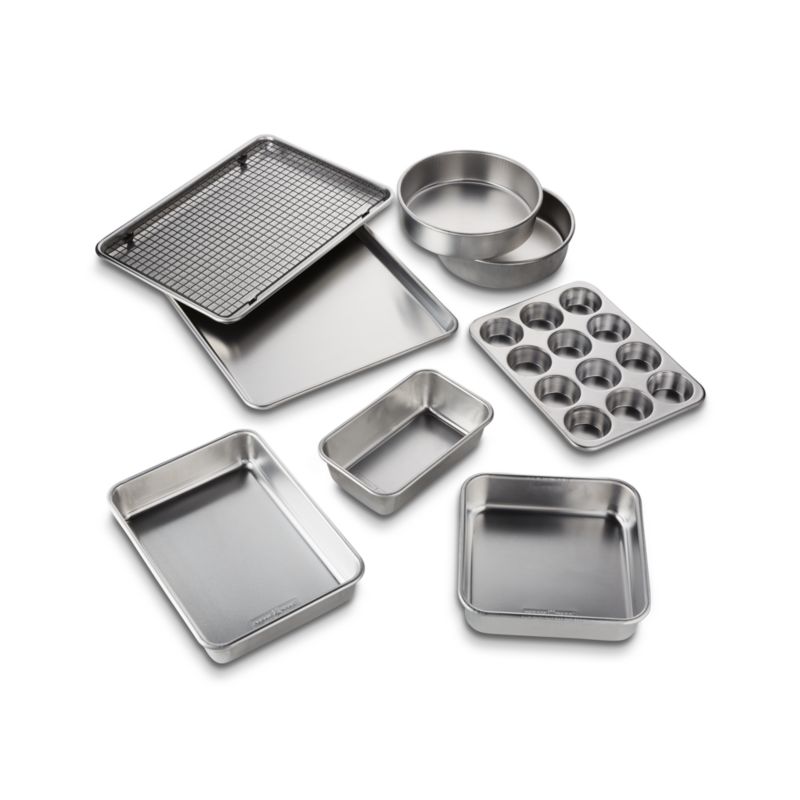 Nordic Ware Naturals 9-Piece Bakeware Set | Crate & Barrel