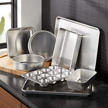 Nordic Ware Naturals 9-Piece Bakeware Set + Reviews | Crate & Barrel