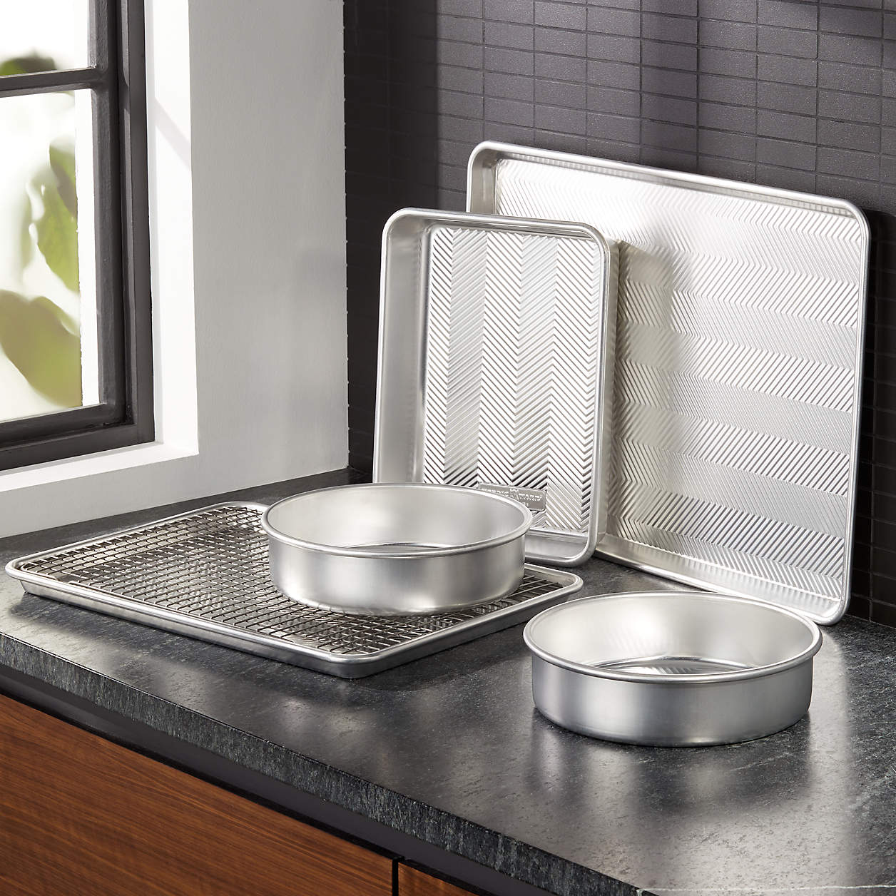 Nordic Ware Prism 6piece Bakeware Set Crate & Barrel