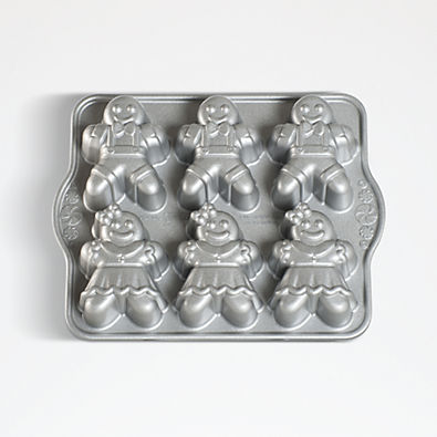 View Nordic Ware ® Gingerbread Kids Cakelet Pan details