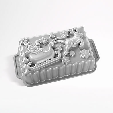 View Nordic Ware ® Santa's Sleigh Loaf Pan details
