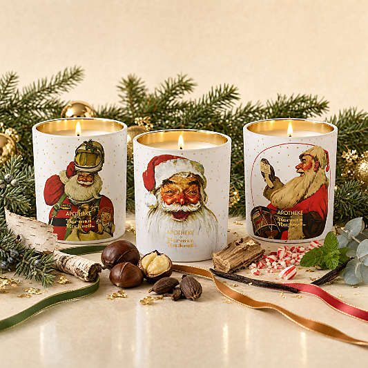 Apotheke x Norman Rockwell Petite Candle Trio Set