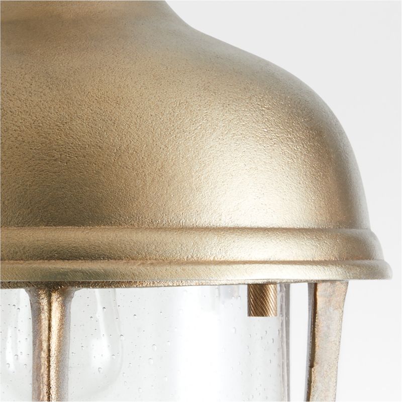 North Small Brass Cage Pendant Light by Leanne Ford - image 4 of 12