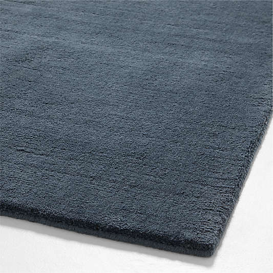 Northbrook Wool Solid Blue Area Rug 12'x15'