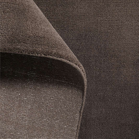 Northbrook Wool Handwoven Brown Area Rug 9'x12'