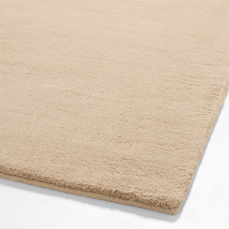 Northbrook Wool Solid Camel Tan Area Rug 8'x10' - image 4 of 5