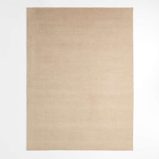 Northbrook Wool Handwoven Camel Tan Area Rug 12'x15'