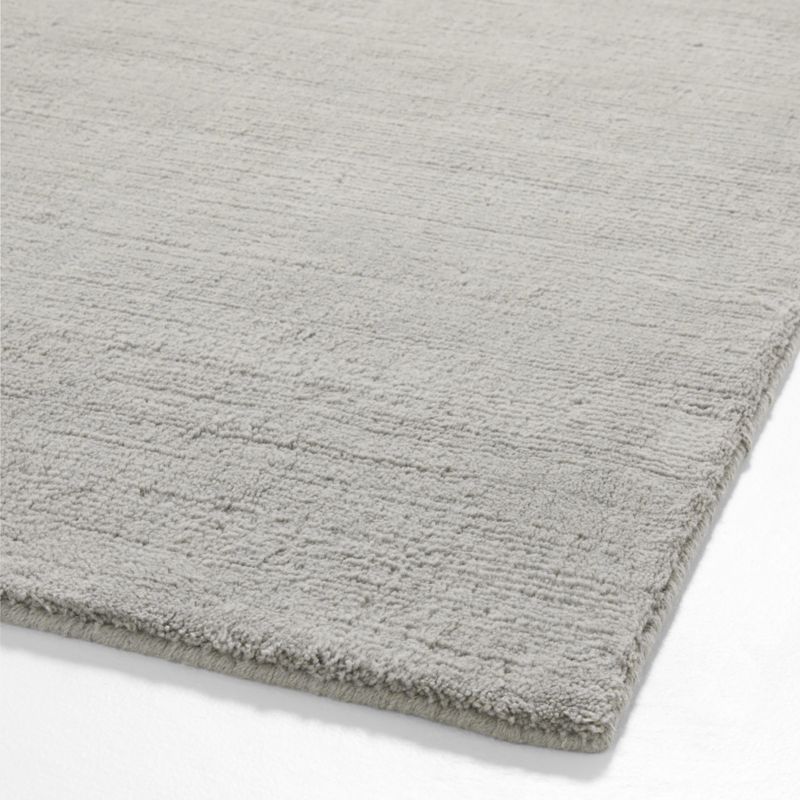 Northbrook Wool Solid Grey Area Rug 8'x10' - image 4 of 5