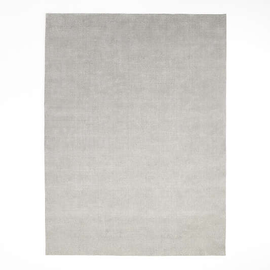 Northbrook Wool Solid Grey Area Rug 9'x12'