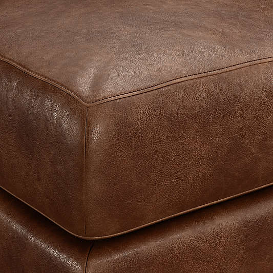 Northmoor Leather Ottoman
