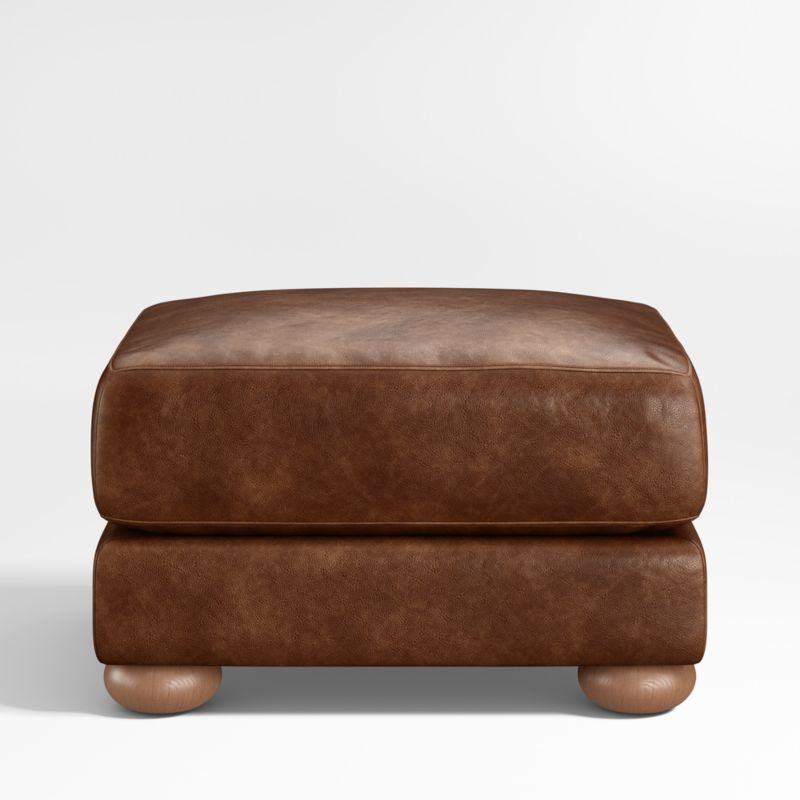 Northmoor Leather Ottoman - image 0 of 7