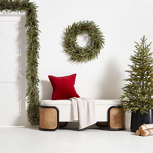 Decor Arrangement: Norway Spruce Front Door