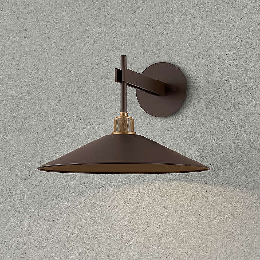 Norwich Bronze Outdoor Wall Sconce Lights