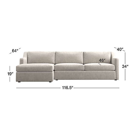 Notch 2-Piece Sectional Sofa