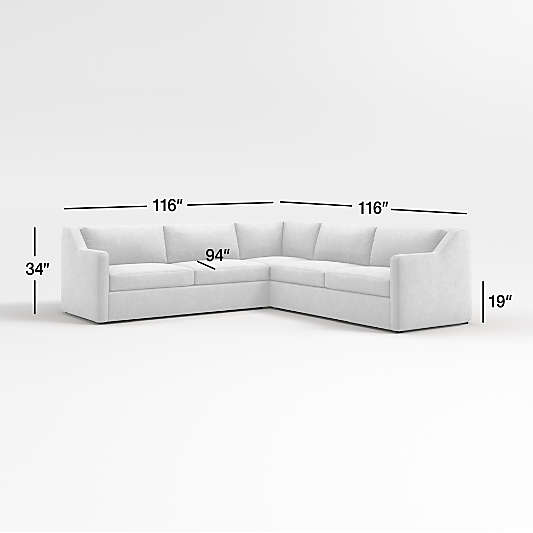 Notch L-Shaped Sectional Sofa