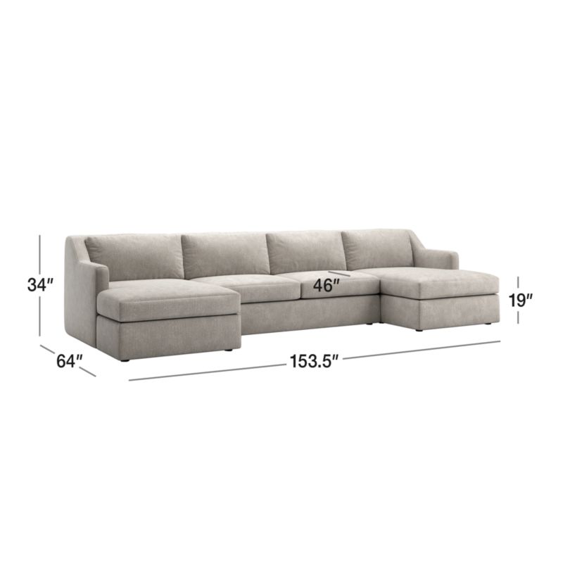 View Notch 3-Piece Sectional Sofa - image 3 of 4