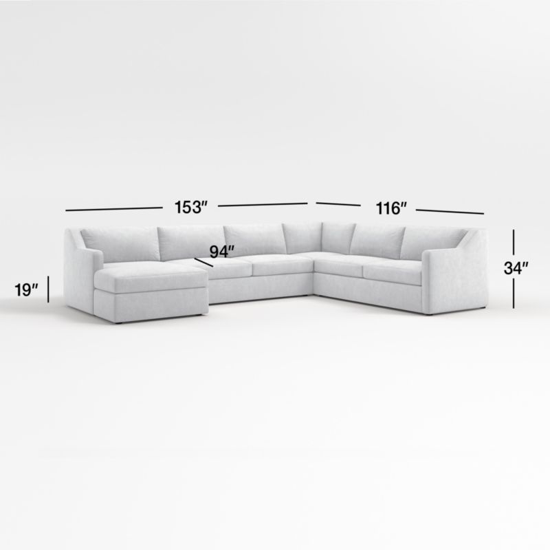 View Notch U-Shaped Sectional Sofa - image 3 of 4