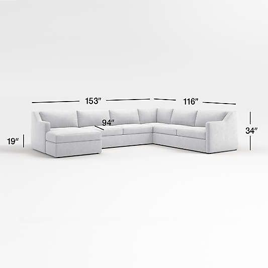 Notch U-Shaped Sectional Sofa