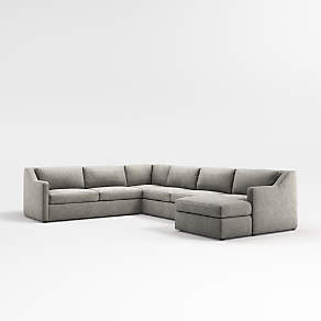 Crate and barrel 2024 notch sectional