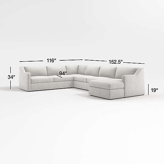 Notch U-Shaped Sectional Sofa